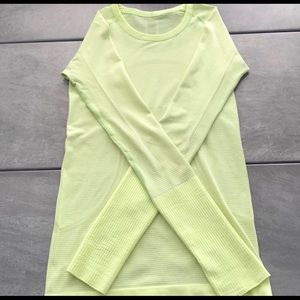 Lululemon swiftly racerback long sleeve